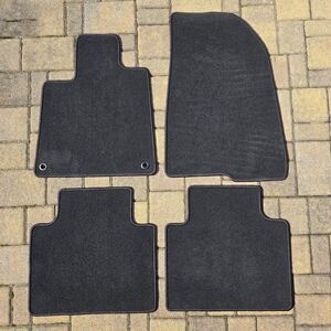 2018-2022 Honda Accord Genuine OEM Front & Rear Floor Mats Deep Black Like New